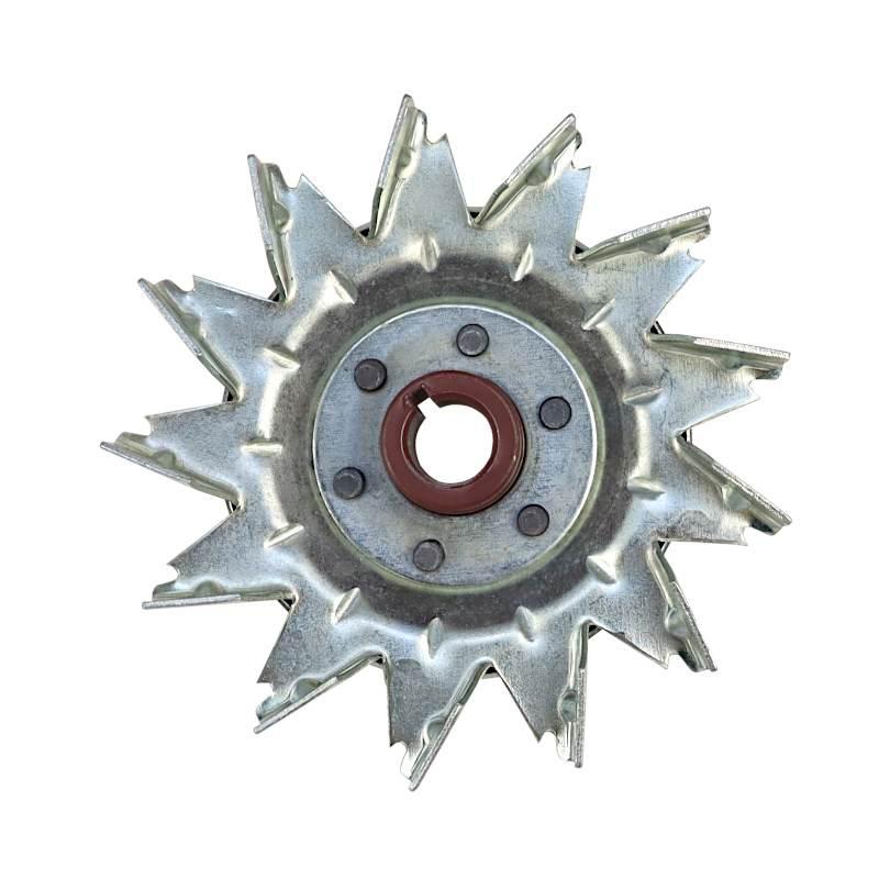 Koło Pasowe Alternatora C-330 Z Wentylatorem 5018301/2 Polskie - zdjęcie 2
