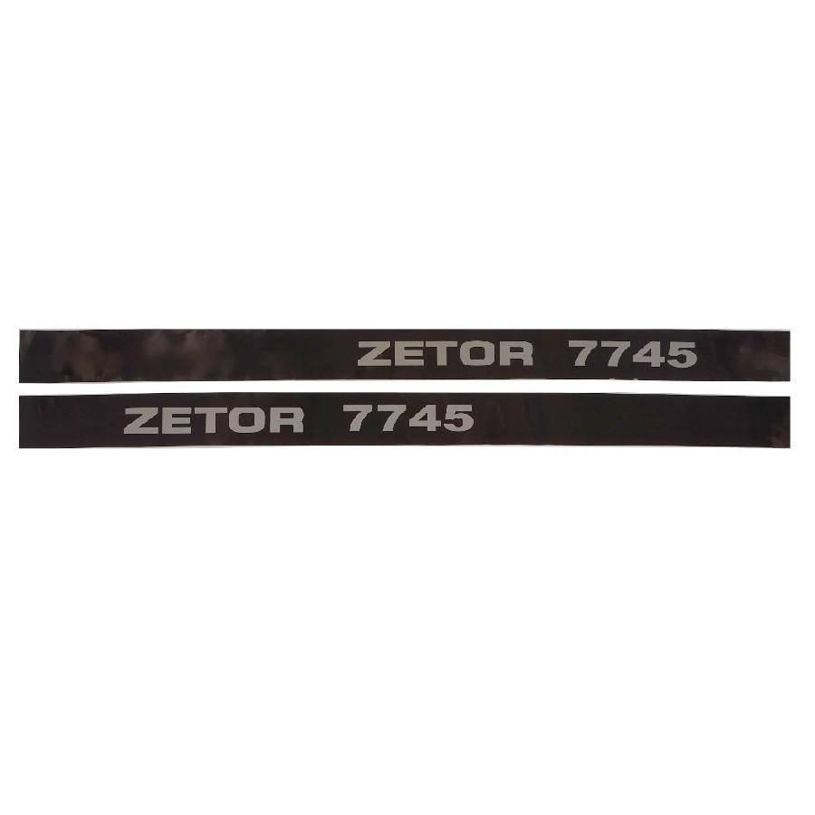 Komplet Znaków Emblematów Zetor 7745 | Z7745