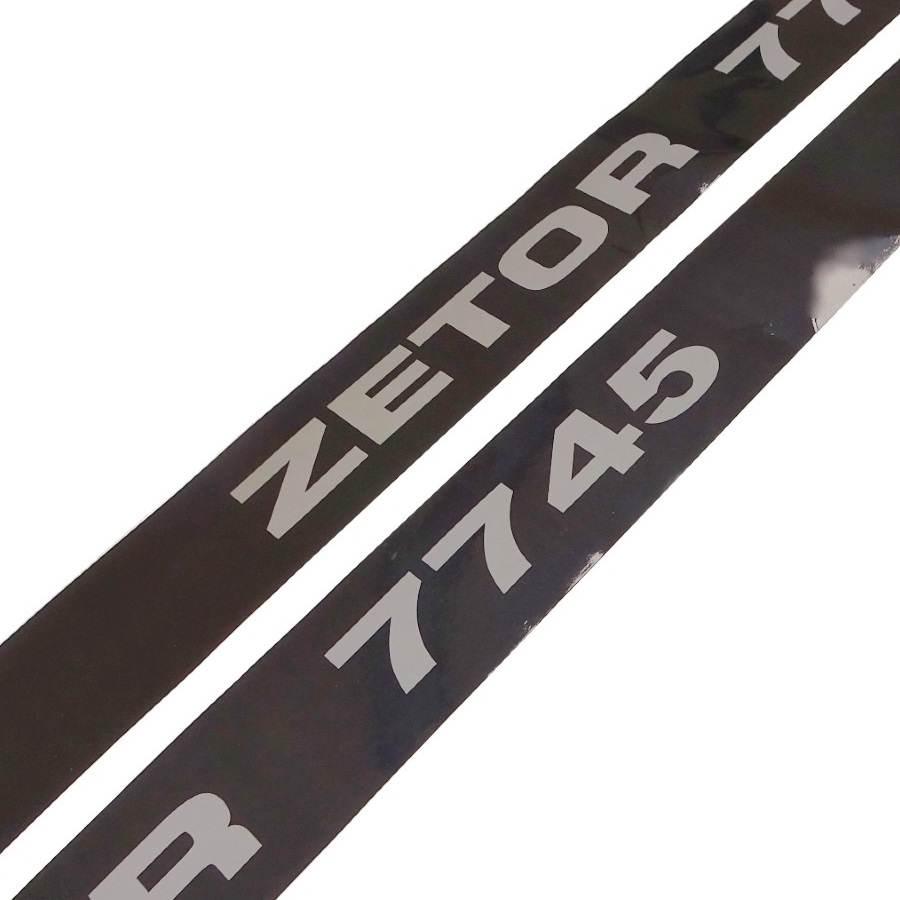 Komplet Znaków Emblematów Zetor 7745 | Z7745 - zdjęcie 2