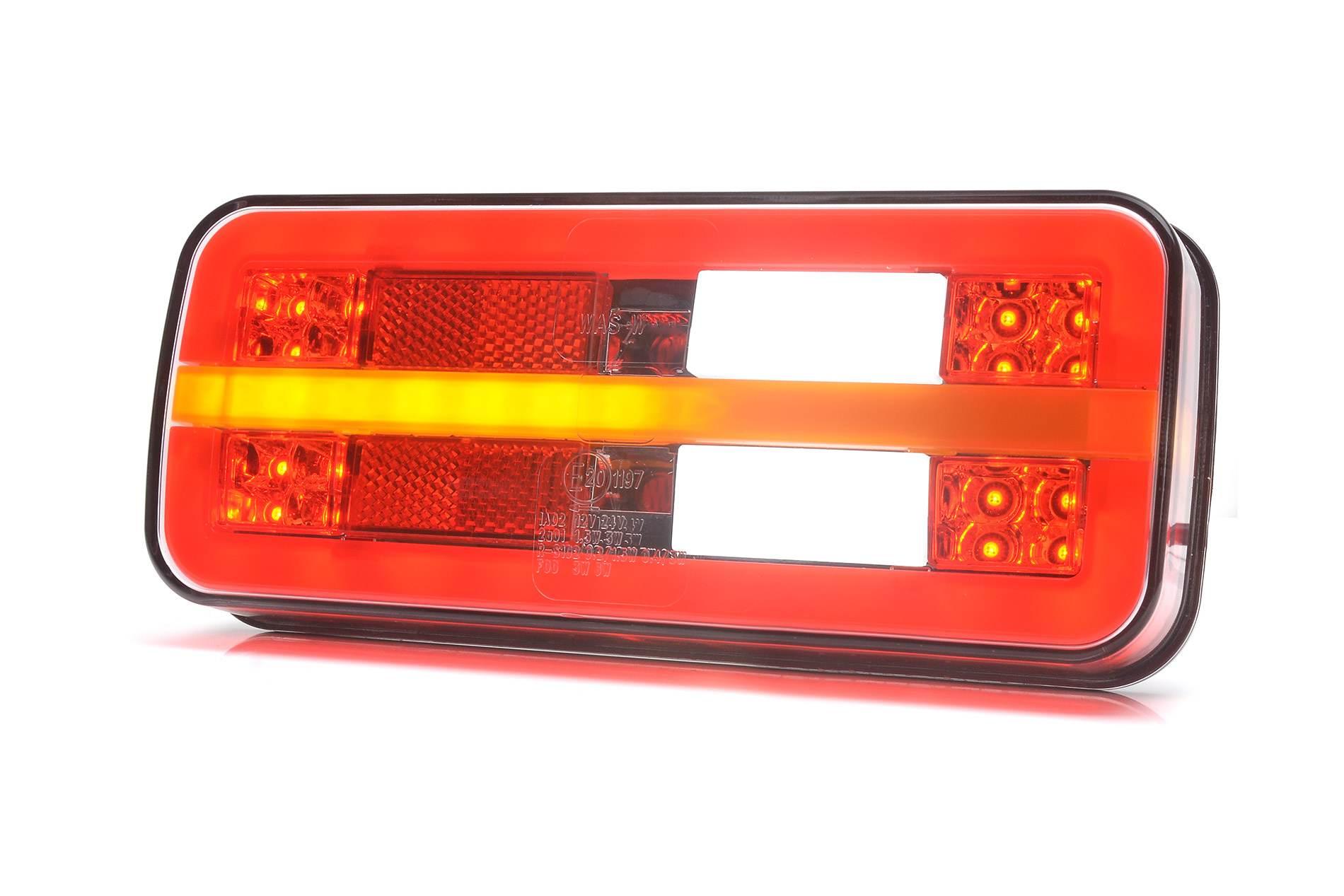 Lampa Zespolona Tylna W187dd Led 12v/24v