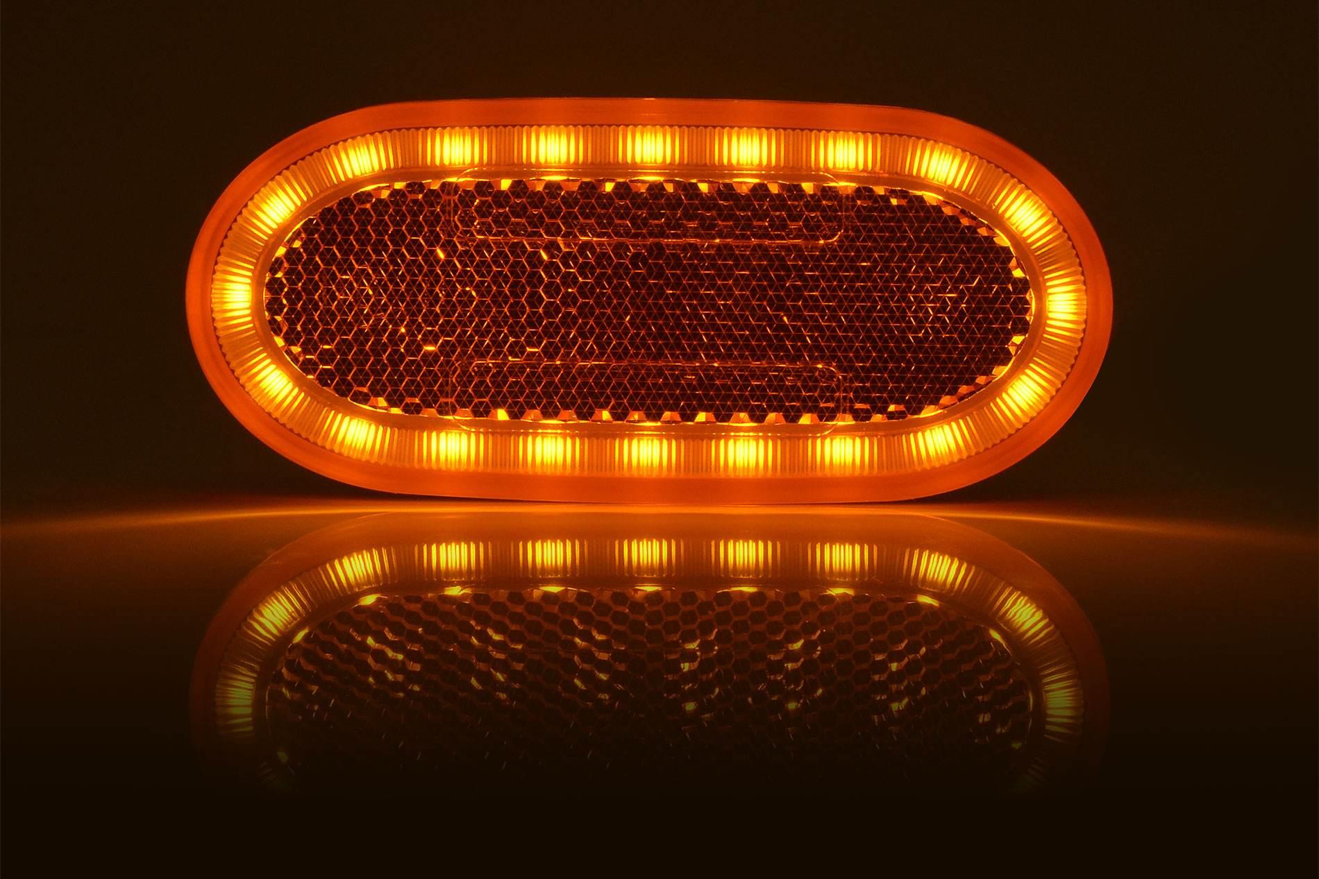 Lampa Obrysowa Pozycyjna Boczna Elipsa W197 12v/24v Led 12v/24v 1386 - zdjęcie 4