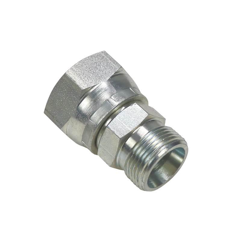 Złącze Złączka Hydrauliczna Prosta Ab M27x2 M24x1,5 18l/16s Stożek - zdjęcie 3