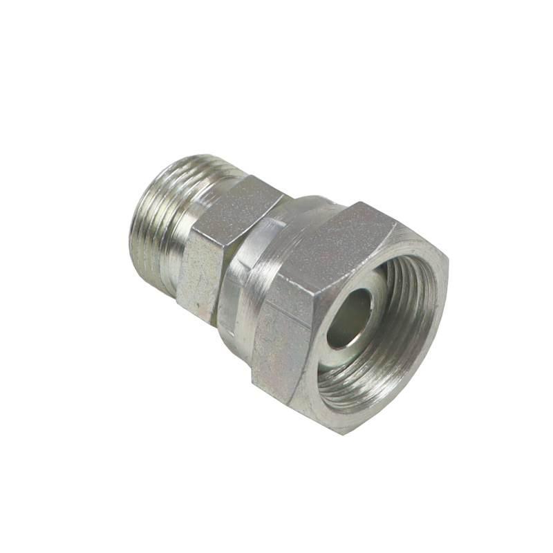 Złącze Złączka Hydrauliczna Prosta Ab M24x1,5 M22x1,5 16s/16l Stożek - zdjęcie 2
