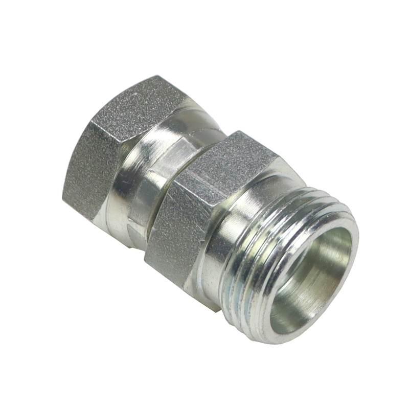 Złącze Złączka Hydrauliczna Prosta Ab M22x1,5 M27x2 15l/18l Stożek - zdjęcie 3