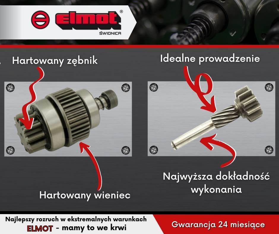 Zespół Sprzęgający Rozrusznika Typu Magneton 9142801 9142802 9142708 Elmot - zdjęcie 3