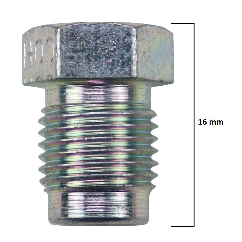 Końcówka Przewodu Hamulcowego M10x1 Na Rurkę 4,75 Klucz 11 L16 9371.0300 - zdjęcie 4