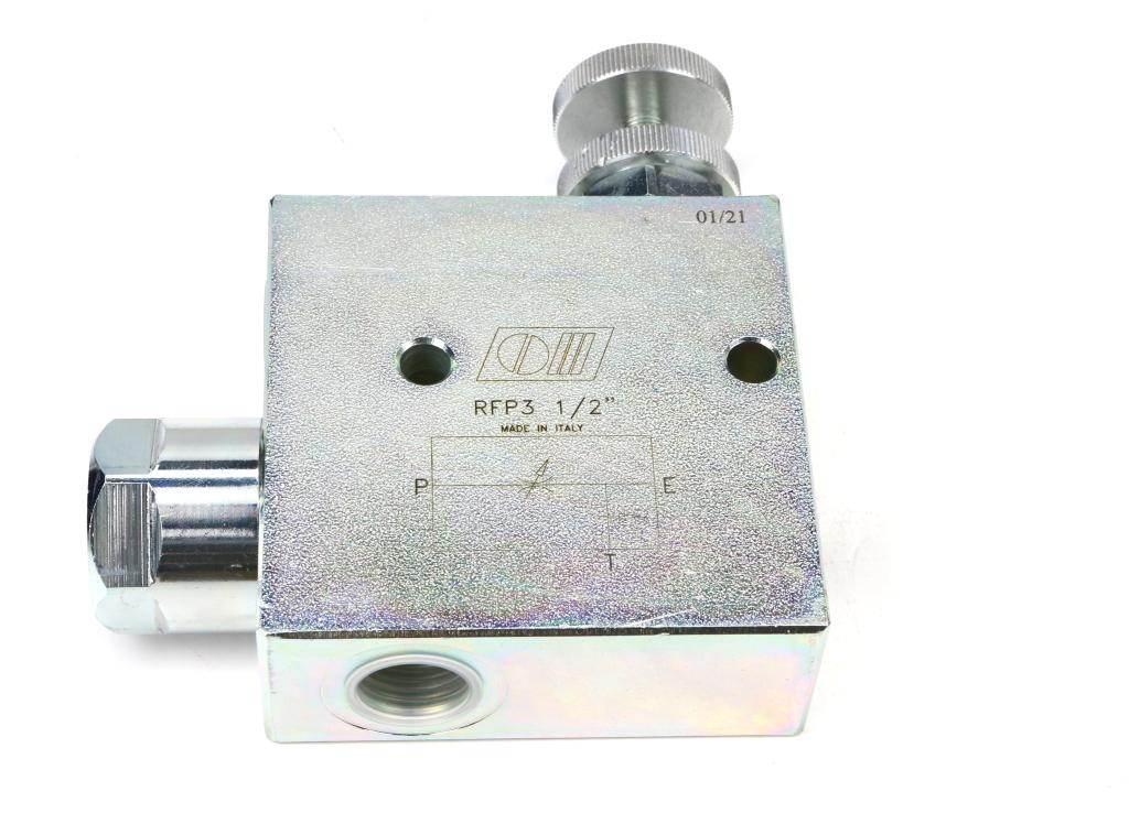 Regulator przepływu 1/2" przepustowość 85l. - zdjęcie 4