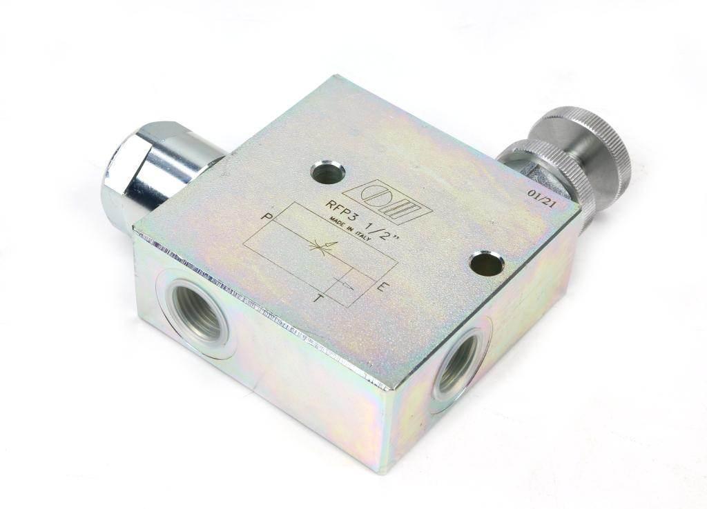 Regulator przepływu 1/2" przepustowość 85l. - zdjęcie 5
