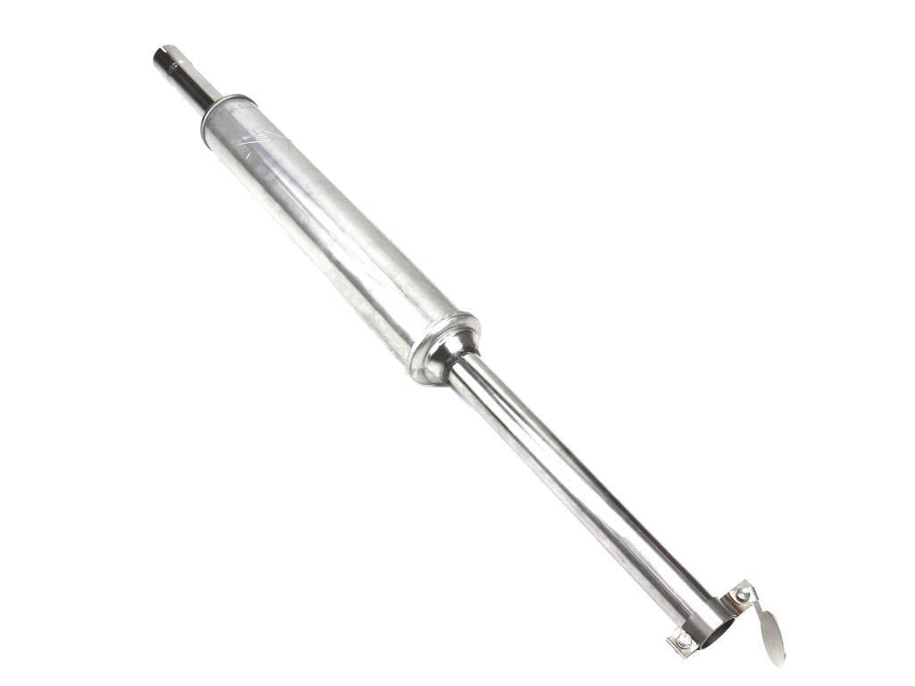 Tłumik 1350mm 5.8kg mf3 prosty inox waryński - zdjęcie 2