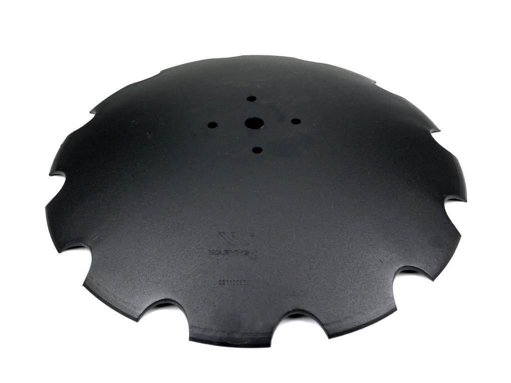 Talerz uzębiony z-12 fi 610 mocowanie 4/115 grubość 5mm mandam waryński