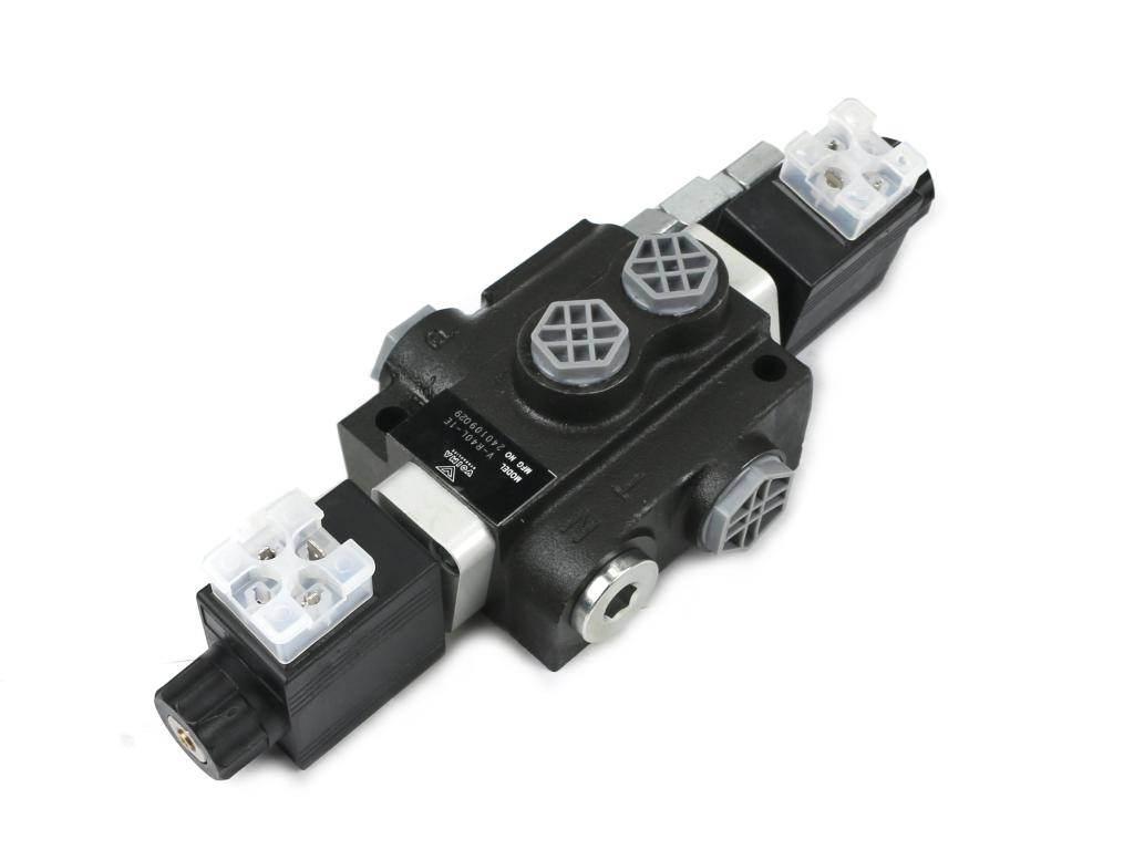 Rozdzielacz hydrauliczny 1-sekcyjny sterowany elektrycznie 12v 40l voima
