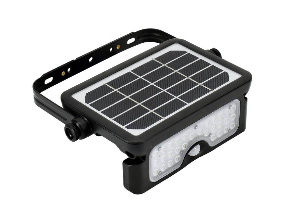 Naświetlacz solarny led solen 5w 500lm 4000k ip65 z czujnikiem ruchu