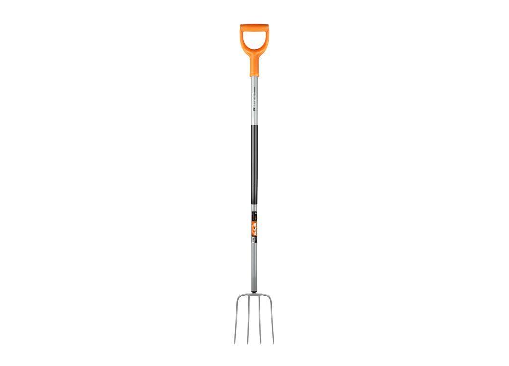 Widły gospodarcze 4-zębne na metalowym trzonku extra long dł 1580mm extreme