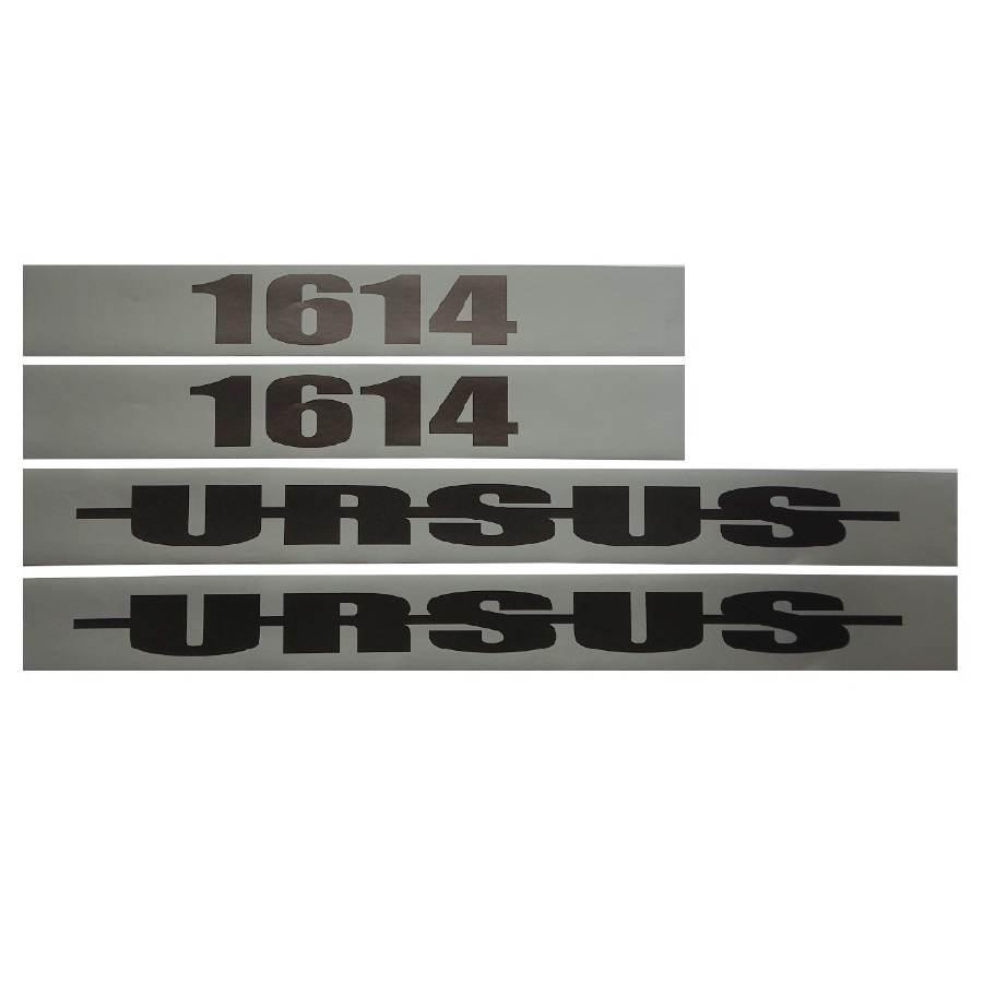 Komplet Naklejek Znaków - Emblematów Ursus 1614 ZN1614