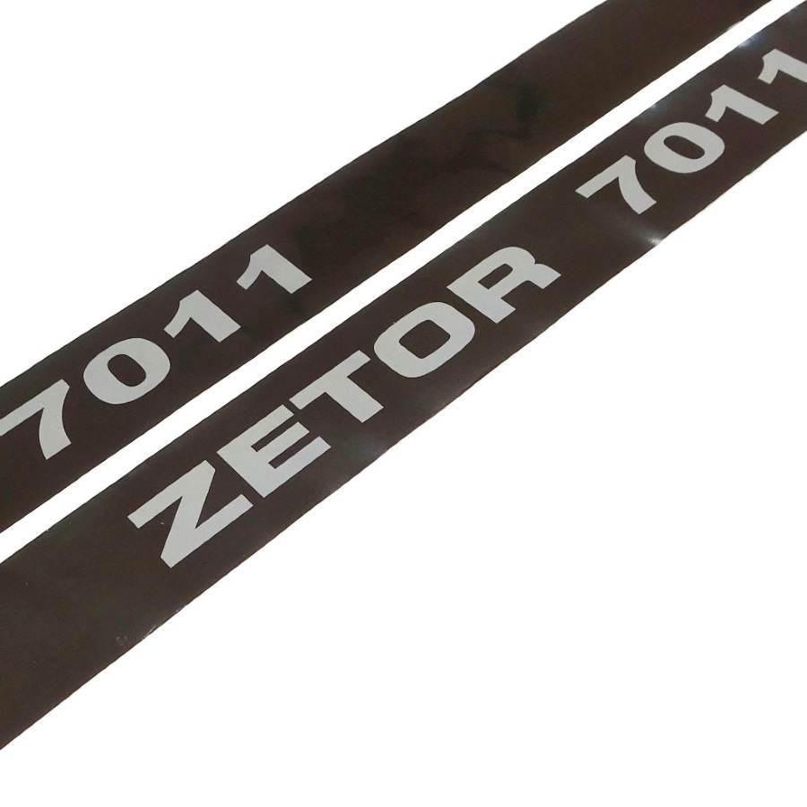 Komplet Znaków Emblematów Zetor 7011 | Z7011 - zdjęcie 2