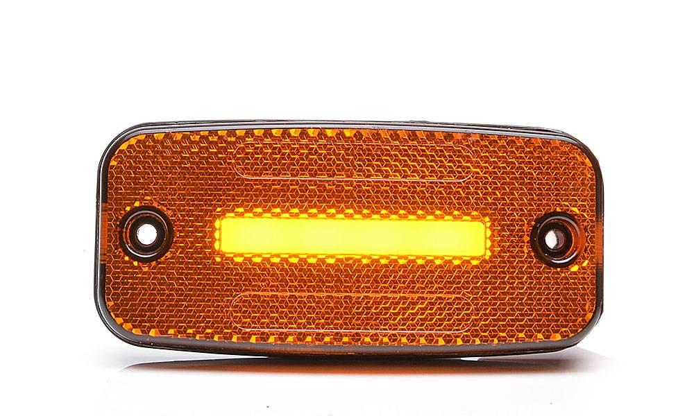 Lampa Obrysowa Pozycyjna Boczna W157 Led 12/24v Pomarańczowa - zdjęcie 4