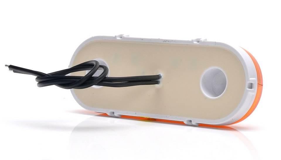 Lampa Obrysowa Pozycyjna Boczna W198 Led 12/24v Pomarańczowa - zdjęcie 2