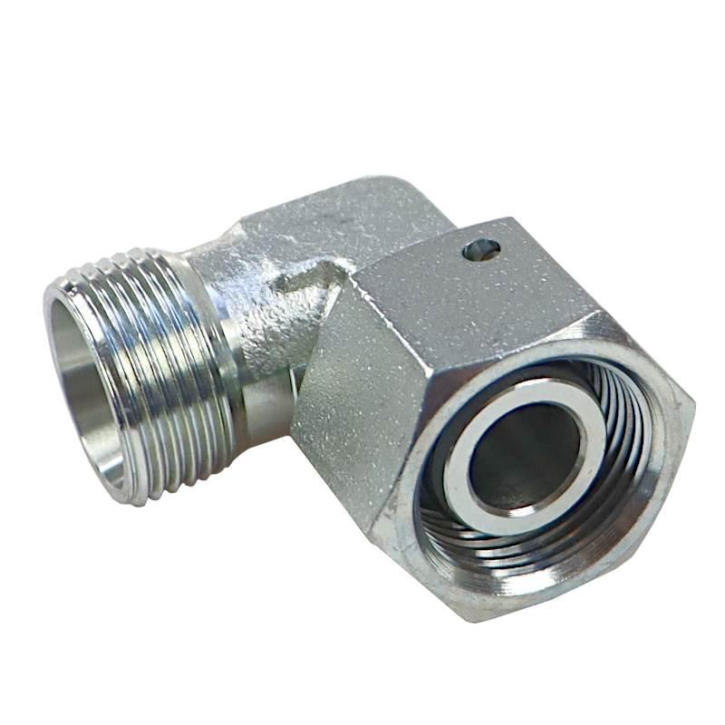 Złącze Złączka Hydrauliczna Kolanko 90 Ab Nakrętka K M22x1,5 M22x1,5 - zdjęcie 2