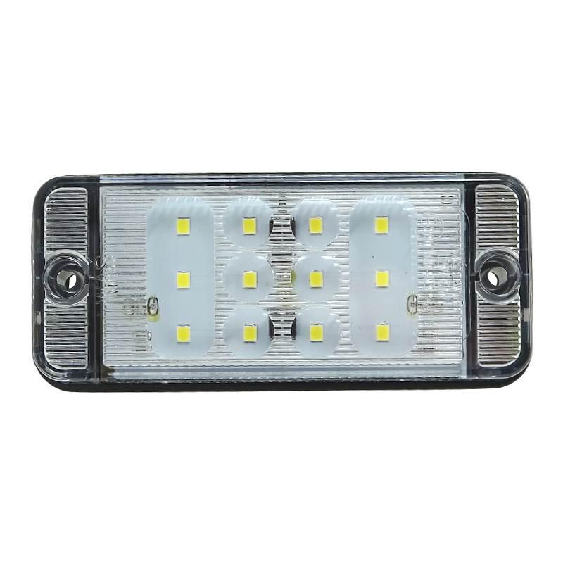 Lampa Oświetlenia Wnętrza Lw13 Led 12v/24v Wodoodporna Ip66/68 Biała 1465
