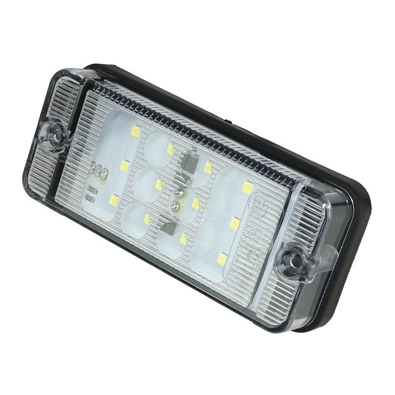Lampa Oświetlenia Wnętrza Lw13 Led 12v/24v Wodoodporna Ip66/68 Biała 1465 - zdjęcie 2