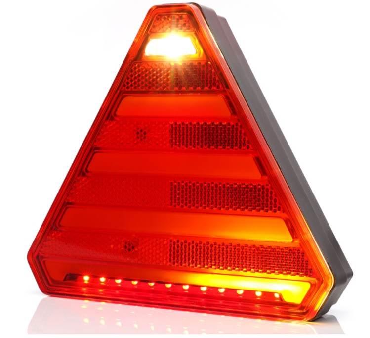 Lampa Zespolona Tylna Lewa W245 Dd Led 12/24v 5 Świateł Bez Oświetlenia