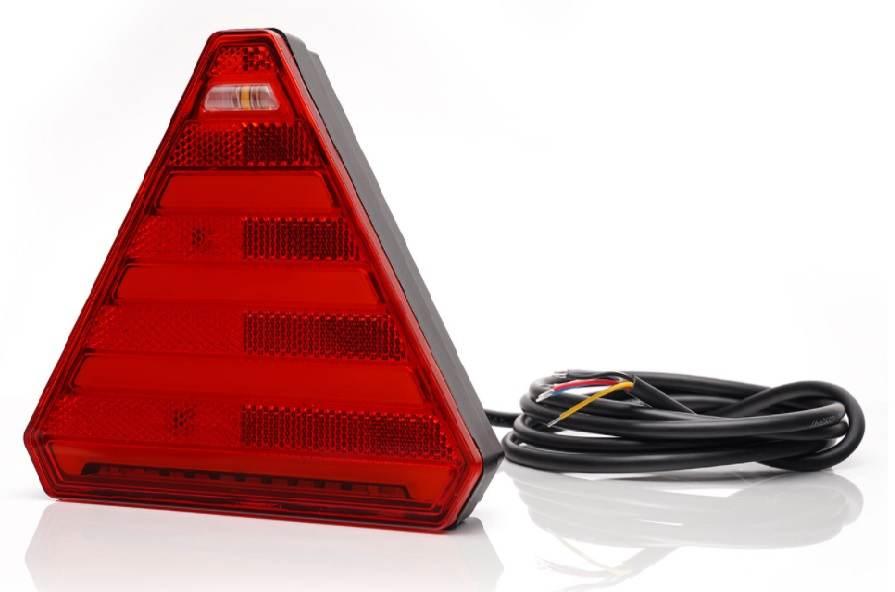 Lampa Zespolona Tylna Lewa W245 Dd Led 12/24v 5 Świateł Bez Oświetlenia - zdjęcie 3