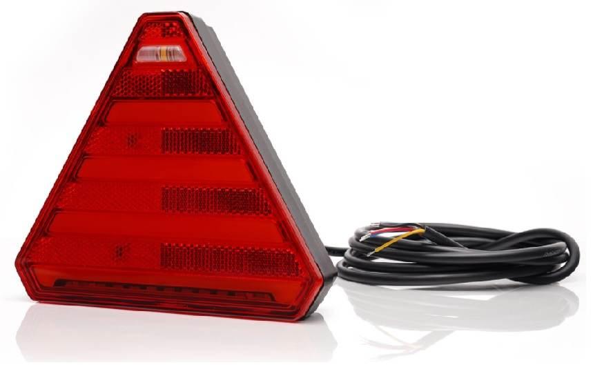Lampa Zespolona Tylna Prawa W245 Dd Led 12/24v 5 Świateł Bez Oświetlenia - zdjęcie 2