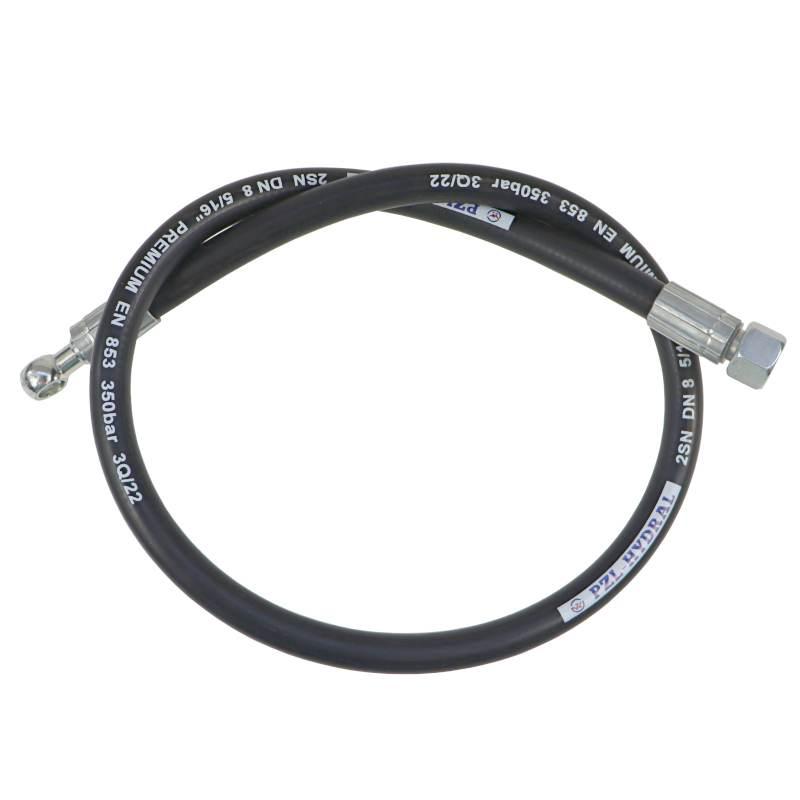 Przewód Hydrauliczny Dn08 350bar Gwint Wewnętrzny M18x1,5 Prosta Oczko