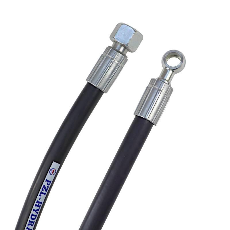Przewód Hydrauliczny Dn08 350bar Gwint Wewnętrzny M18x1,5 Prosta Oczko - zdjęcie 2