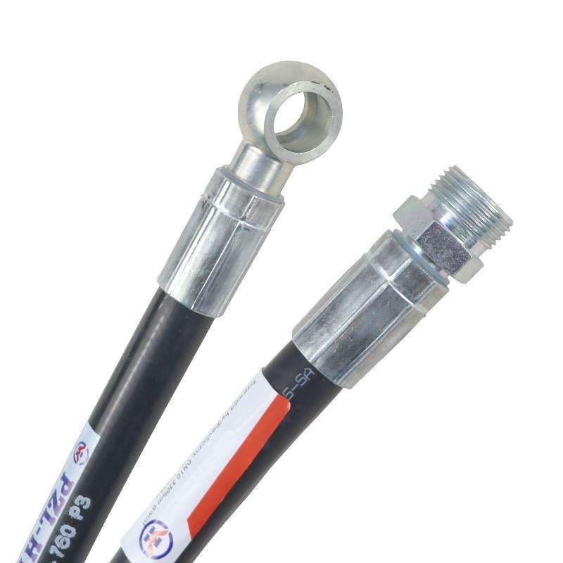 Przewód Hydrauliczny Dn10 330bar Gwint Zewnętrzny M22x1,5 Prosta Oczko - zdjęcie 2