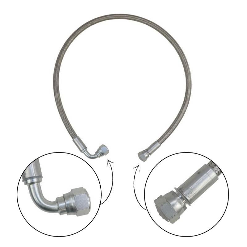 Przewód Wąż Teflonowy Kompletny 5/8" L-980mm Turbosprężarki Renault Prokom - zdjęcie 2