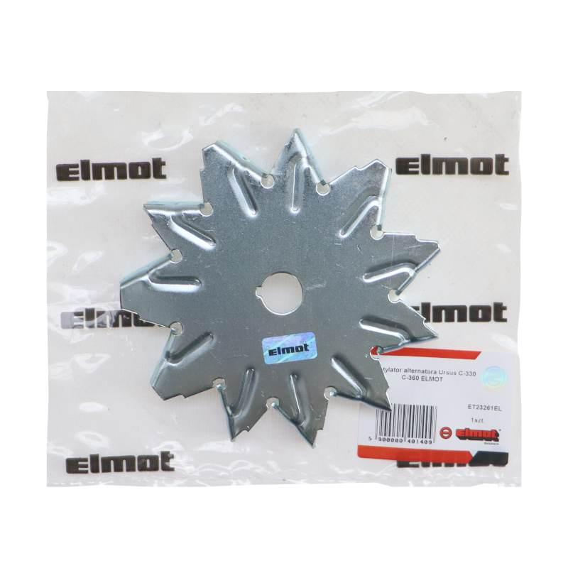Wentylator Alternatora El230000 El260000 Ursus C-330 C-360 Elmot - zdjęcie 4