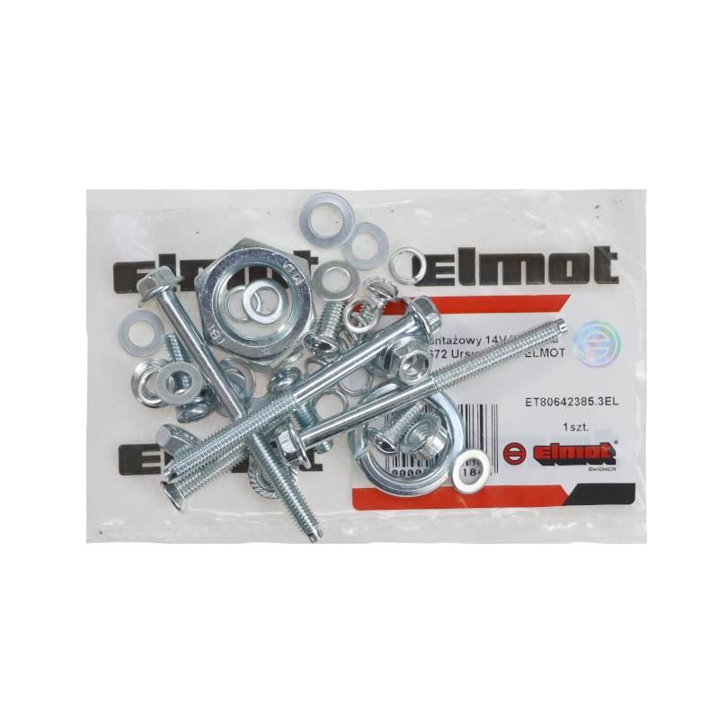 Zestaw Montażowy Alternatora 14v 72a Dwa Paski 9515672 Ursus C-385 Elmot - zdjęcie 2