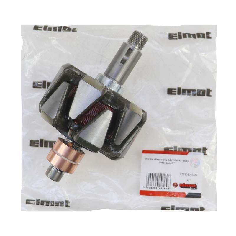 Wirnik Alternatora 14v 55a 9516653 Zetor Elmot - zdjęcie 4