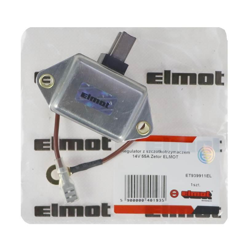 Regulator Ze Szczotkotrzymaczem Alternatora 14v 55a 9516653 Zetor Elmot - zdjęcie 4