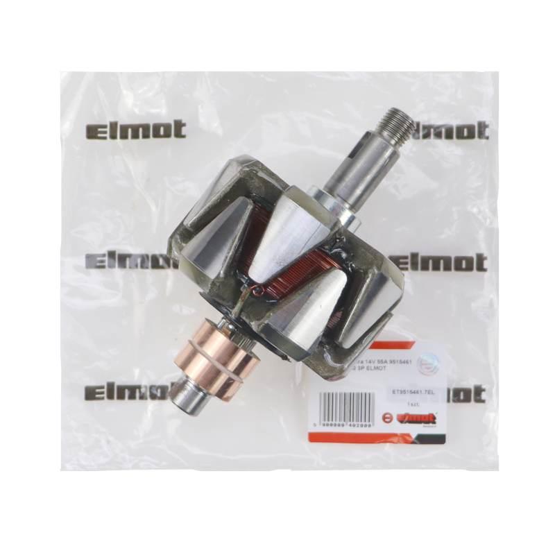 Wirnik Alternatora 14v 55a 9515461 C-360 3p Elmot - zdjęcie 4