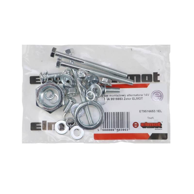 Zestaw Montażowy Alternatora 14v 55a 9516653 Zetor Elmot - zdjęcie 2