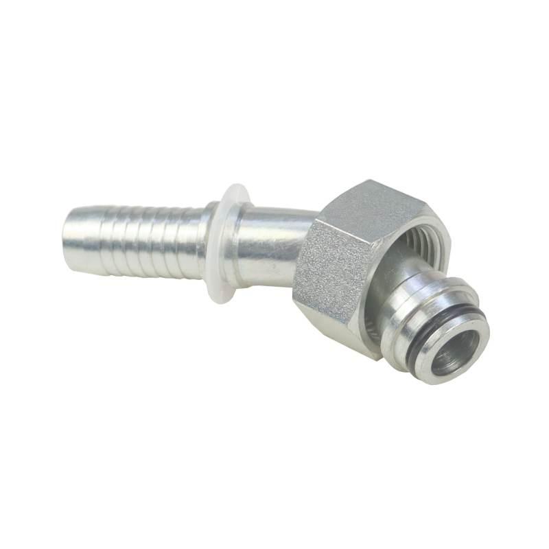 Końcówka Zakucie Metryczna Kątowa Gwint Wewnętrzny Dkol 45° Dn16 18l M27x2 - zdjęcie 3