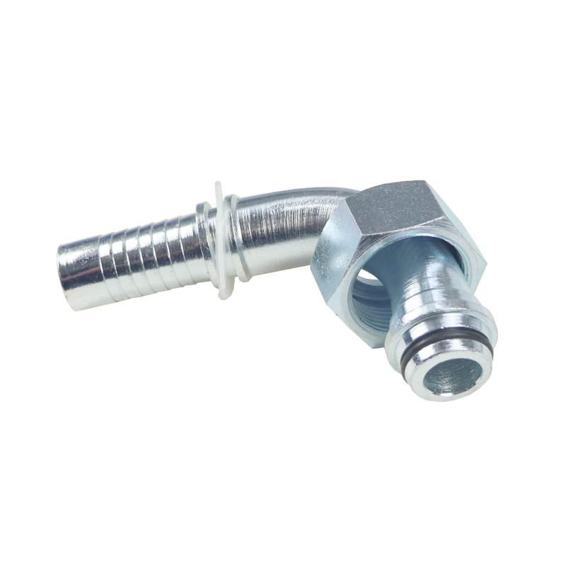 Końcówka Zakucie Metryczna Kątowa Gwint Wewnętrzny Dkol 90° Dn16 18l M27x2 - zdjęcie 3