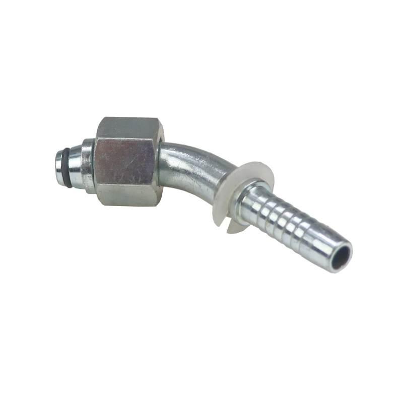 Końcówka Zakucie Hydrauliczne Dkos 45° Dn10 10s M18x1,5 Ciężka Hydral - zdjęcie 2