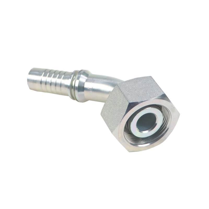 Końcówka Zakucie Hydrauliczne Dkos 45° Dn20 25s M36x2 Ciężka Premium Hydral - zdjęcie 3