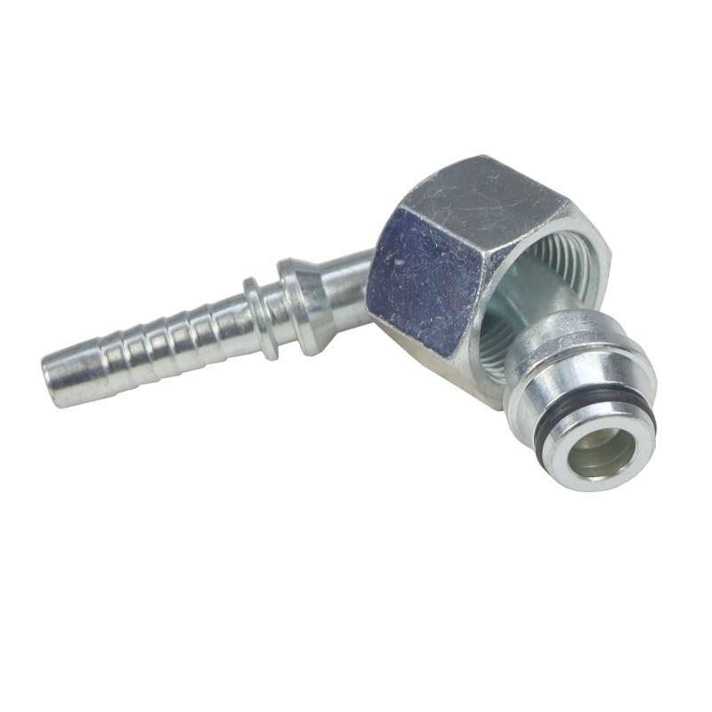 Końcówka Zakucie Hydrauliczne Dkos 90° Dn08 14s M22x1,5 Ciężka Hydral - zdjęcie 3