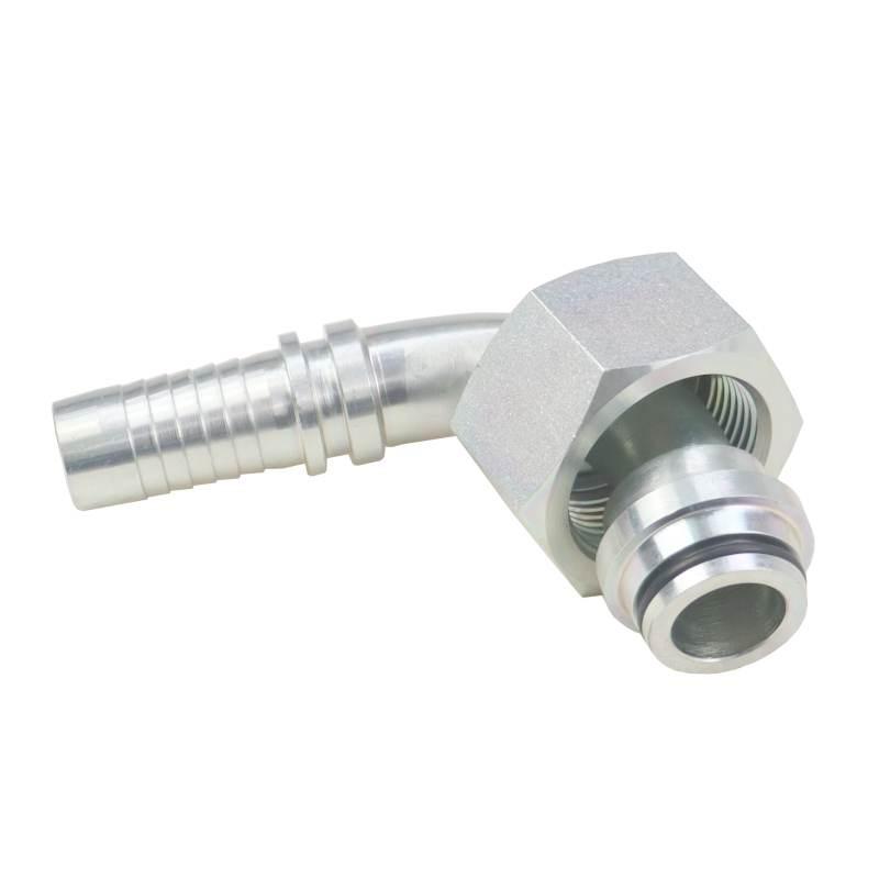 Końcówka Zakucie Hydrauliczne Dkos 90° Dn20 25s M36x2 Ciężka Premium Hydral - zdjęcie 3