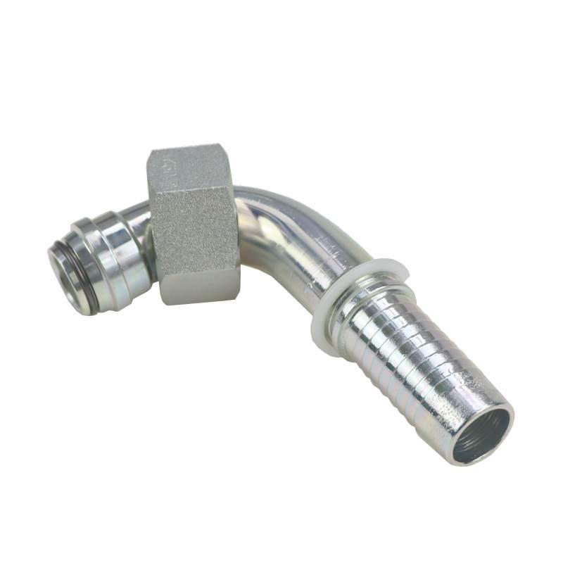 Końcówka Zakucie Hydrauliczne Dkos 90° Dn25 25s M36x2 Ciężka Premium Hydral - zdjęcie 2