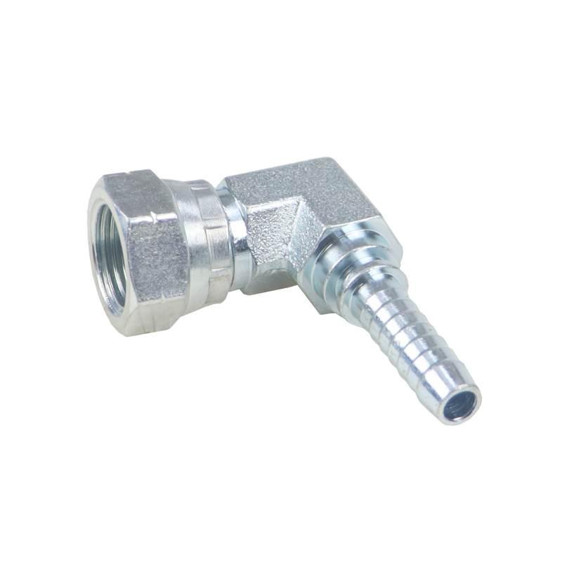 Końcówka Zakucie Hydrauliczne Dkr 90° Dn10 1/2" Kompaktowa Kuta Premium - zdjęcie 2