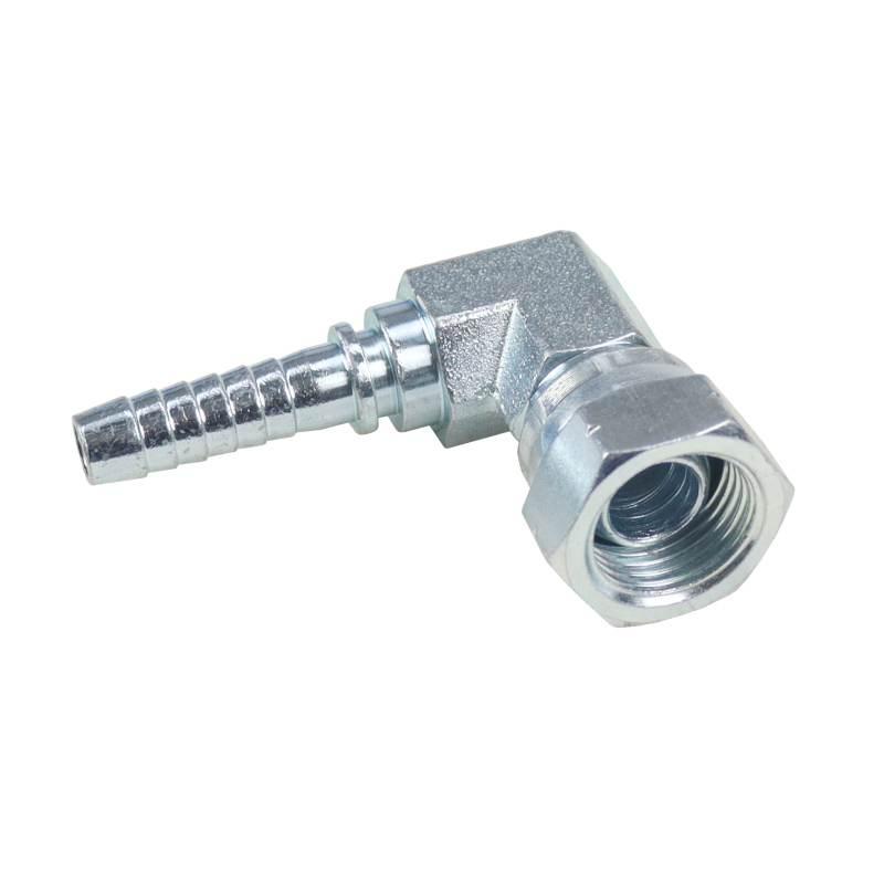 Końcówka Zakucie Hydrauliczne Dkr 90° Dn10 1/2" Kompaktowa Kuta Premium - zdjęcie 3
