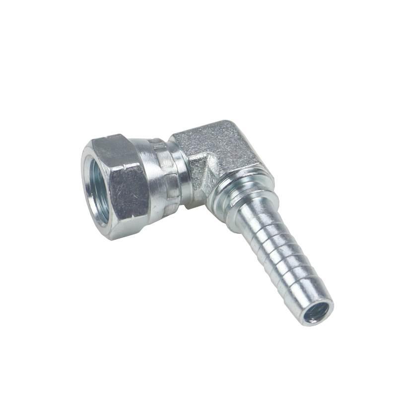 Końcówka Zakucie Hydrauliczne Dkr 90° Dn10 3/8" Kompaktowa Kuta Premium - zdjęcie 2