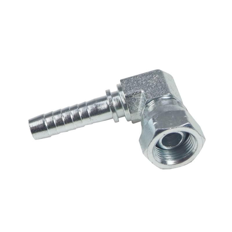 Końcówka Zakucie Hydrauliczne Dkr 90° Dn10 3/8" Kompaktowa Kuta Premium - zdjęcie 3