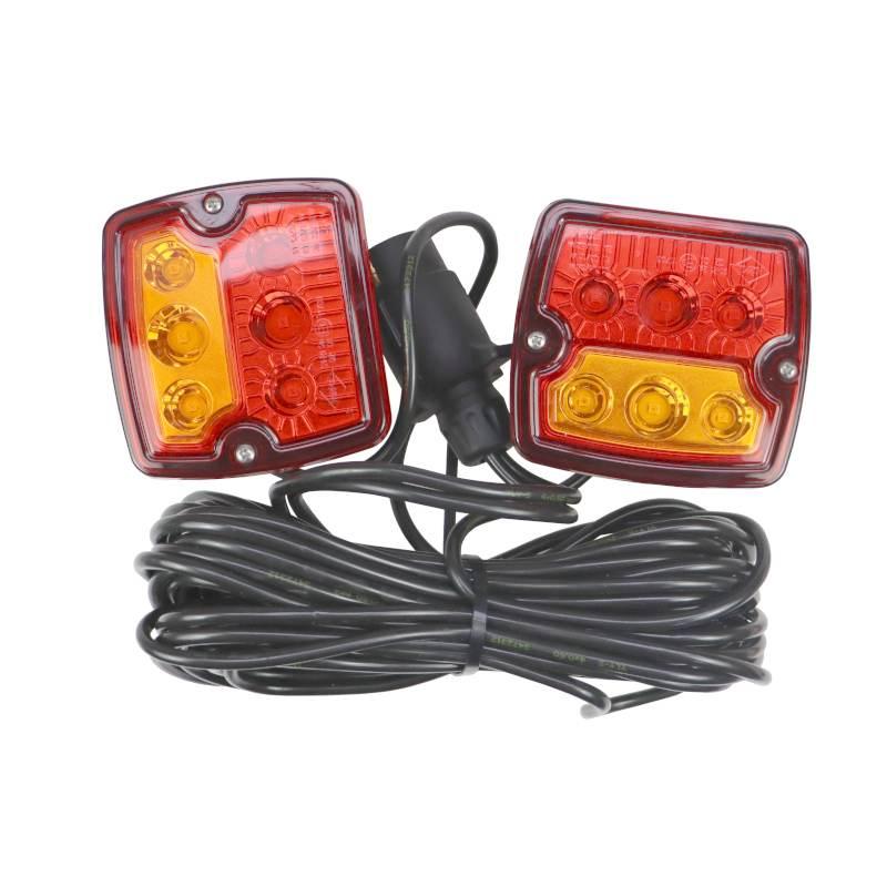 Instalacja Zestaw Oświetlenia Z Magnesami 7m 12v Kabel 1mm Lampa Led