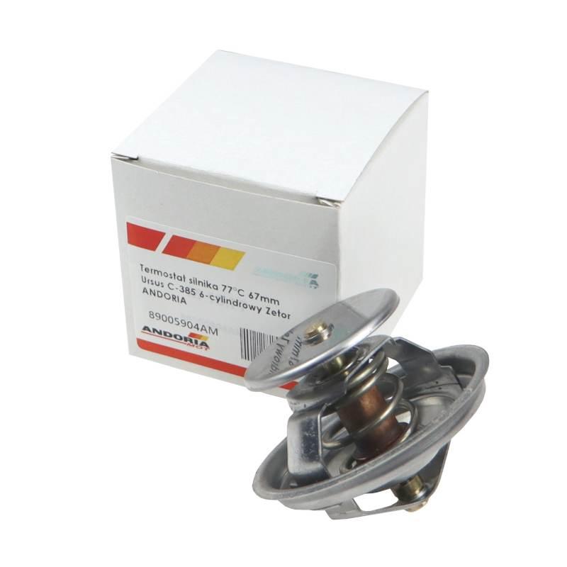 Termostat Silnika 77c 67mm Ursus C-385 6-Cylindrowy Zetor Andoria - zdjęcie 4